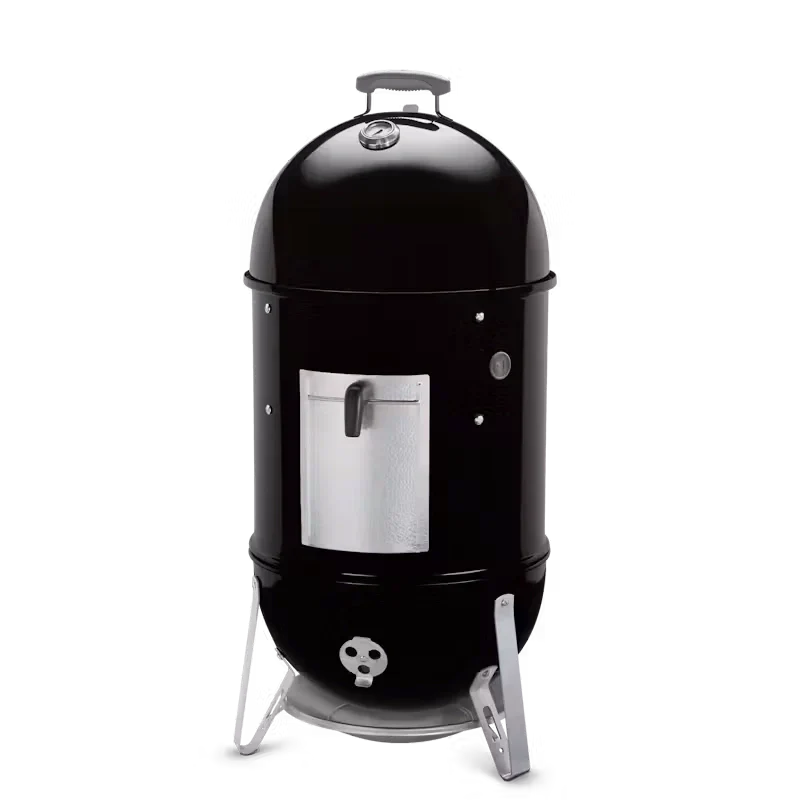 Weber Smokey Mountain 47cm BBQ Cooker Smoker with Cover