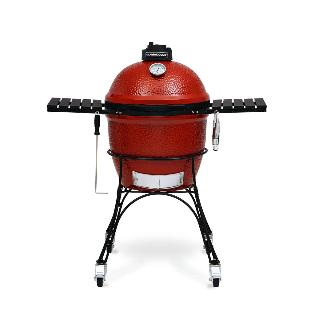 Kamado Joe Classic Charcoal Grill With Adventurer Pack